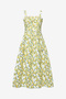 Women's Citrus Multi Citrus Barletta Midi Dress - 5