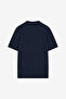Men's Navy Ss Trophy With Tipping Collar T-Shirt - 4