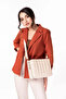 Women's Quilted Daily Stylish Bag Ald.4550 Ecru - 6