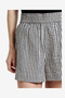 Women's Monochrome Stripes Lia Stripes Shorts - 4