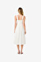 Women's Sum Wht Aspen Linen Midi Dress - 3