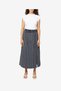 Women's Porcelain Cream/Blac Valeria Emina Chiffon Polka Skirt