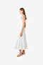 Women's Summer White Svea Floral Eyelet Top - 4