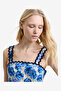 Women's Blue Multi Ivy Cambria Sundress Dress - 5
