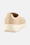Women Super Q Knit Lace Up Shoes, Beige - 3