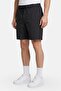 Men Solid Drawstring Cargo Shorts, Dark Navy - 3