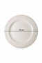 12-Pack Tuna Pasta Plate (with Sides) 19cm Cream