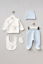 Hugging Teddy Bear Patterned 5 Piece Hospital Release Set
