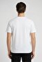 Men Crew Neck Short Sleeve Graphic Print T-Shirt, White - 4