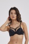 106 Supported Push Up Low-cut Bra