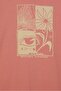 Men Crew Neck Short Sleeve Graphic Print T-Shirt, Dusty Pink - 5
