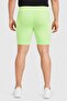 Men Sportswear Fit Baselayer Training Shorts, Neon Green - 4