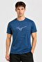Men Sportswear Fit Short Sleeve Training T-Shirt, Navy Heather