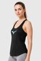 Women Sportswear Fit Sleeveless Training Tank Top, Black - 3