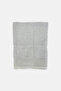 Textured Bath Towel, Grey