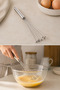 Metal Whisk Stainless Steel Hand Whisk with 8 Tips Foldable Kitchen Whisk Kw-3378 - 2