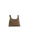 Duki Daso Beige Women's Shoulder Bag |   Summer Mt1605 Beige 3 Compartments with Zipper and Pockets - 5