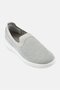 Women Super-Q Knit Slip On Casual Shoes, Light Grey