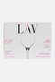 6 Pieces Plain Ella Glass Set 440 ml, Transparent - 3