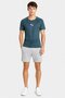 Men Sportswear Fit Short Sleeve Training T-Shirt, Slate Grey - 2