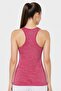 Women Sportswear Fit Running Tank Top, Heather Pink - 4