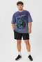 Men Sportswear Fit Short Sleeve Pumatech Outdoor T-Shirt, Purple - 2