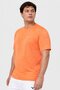 Men Sportswear Fit Short Sleeve Training T-Shirt, Orange - 3