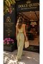 Women's Beaded Detailed Strappy Crop Blouse and Wide Leg Pants Two-Piece Set - 3