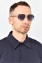 Men CR 80025 Aviator Sunglasses, Gold - 2