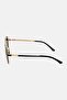 Men CR 80078 Aviator Sunglasses, Black - 4