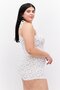 Women 2Pcs Floral Print Pajama Top And Shorts, White Combo - 2