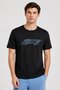 x F1 Men Sportswear Fit Short Sleeve Outdoor T-Shirt, Black