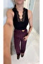 Md Fista Black Lace Sleeveless Undershirt