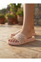 Flower Detail Non-Slip Plastic Pool Sea Bathroom Balcony Terrace Home Street Slippers