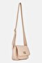 Women Brand Logo Crossbody Bag, Beige - 3