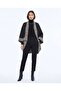 Geometric Patterned Truva Model Women's Kimono Poncho - 4