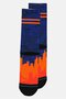 x MLB Men Graphic Print Crew Sock, Multicolor - 2