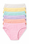 Girls' Report Classic Briefs 6-Pack – Soft, Stretchy, Breathable Everyday Kids' Underwear