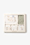 Spotted Giraffes Patterned 10-Piece Boxed Newborn Hospital Discharge Bodysuit Set - 2