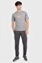 Men Sportswear Fit Short Sleeve Training T-Shirt, Grey Heather - 2