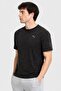 Men Relaxed Fit Short Sleeve Outdoor T-Shirt, Wash Black - 3