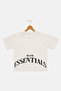 Kids Boy Short Sleeve Brand Logo T-Shirt, Off White - 3