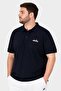 Men Regular Fit Solid Short Sleeve Polo Shirt, Navy - 3