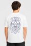 Men Sportswear Fit Short Sleeve Outdoor T-Shirt, White - 4