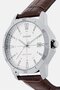 Men MTP-V004L-7CUDF Leather Analog Watch 38 mm, Brown - 3