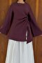 Plum Original Cut Draped Waist Tunic - 2