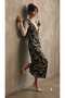 Women's Tricot Jacquard Salopet Suit - 7