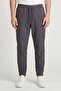 Boss Men Tapered Fit Solid Track Pants, Dark Grey