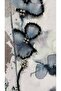 Plus Size Butterfly Applique Stone and Lace Detailed Patterned Relaxed Cut Women's Blouse - 5