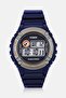 Men W-216H-2BVDF Digital Resin Watch 40 mm, Black